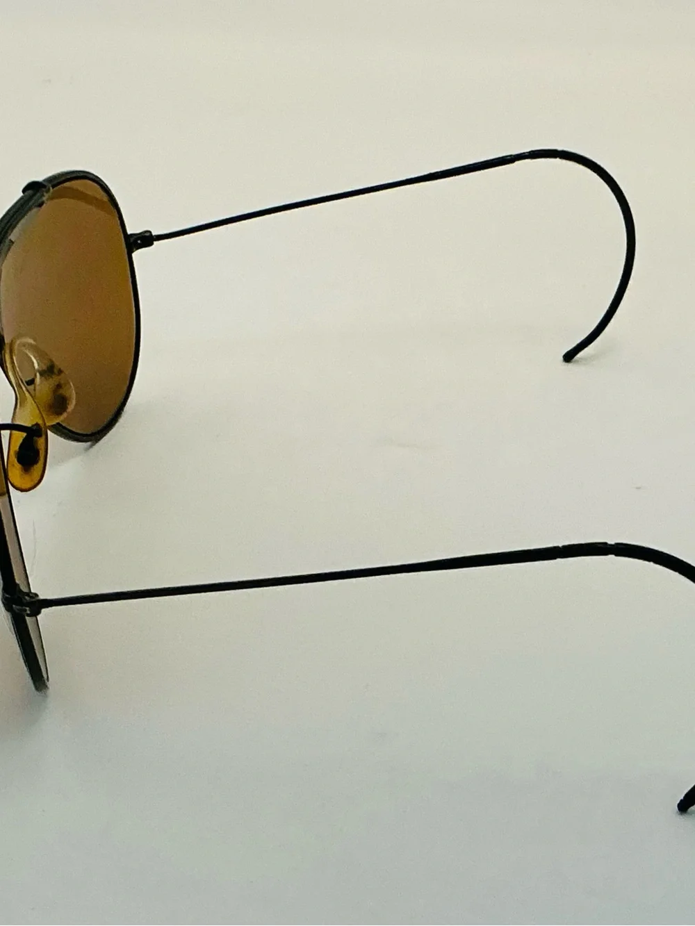 Genuine Vintage Ray Ban Bausch & Lomb Wings Sunglasses Amber Single Lens